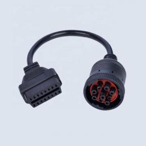 OBD Factory Universal GPS Tracking Connector Adapter J1939 To OBD2 Cable