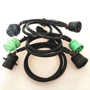 High quality J1939 J1708 J1587 cable and OBDII OBD2 Splitter Y Cable for Truck Auto Diagnostic Tool