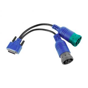 Customized DB15 Female to 1708 pin J1939 9pin connector deutsch eld Y cable