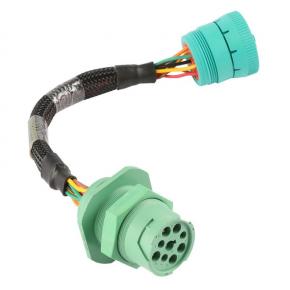 16 pin female to J1939 type 2 male  female SAE J1939 9 pin adapter cable