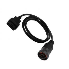 Black OBD2 OBDII 16pin J1939 eld cable manufacturer