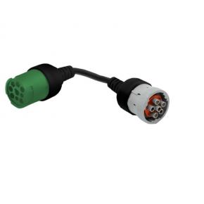 6 pin J1708 male to   Green J1939 9 pin  cable