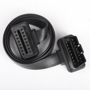 OBD2 Male to Female Flat Cable Extension Cable Car Computer Extension Cable 16 pins 16 cores all energised