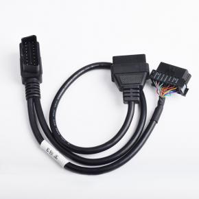 For car OBD2 one-point-two extension cable BMW interface modification OBD connection line special harness 16-pin