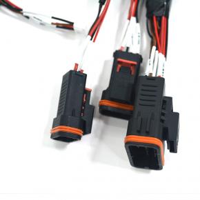 New Energy Low Speed Vehicle Wiring Harness ES23-PN Socket Shielded Twisted Pair Heated Lithium Multi Wire Harness Assembly