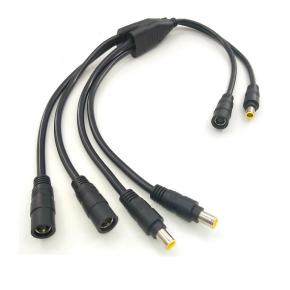 DC7909 1 in 2 male and female extension cable DC8mm male and female adapter cable outdoor solar connection